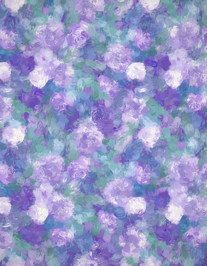 Lilac Lullaby 6X8 Fleece ( 72 X 96 Inch ) Backdrop