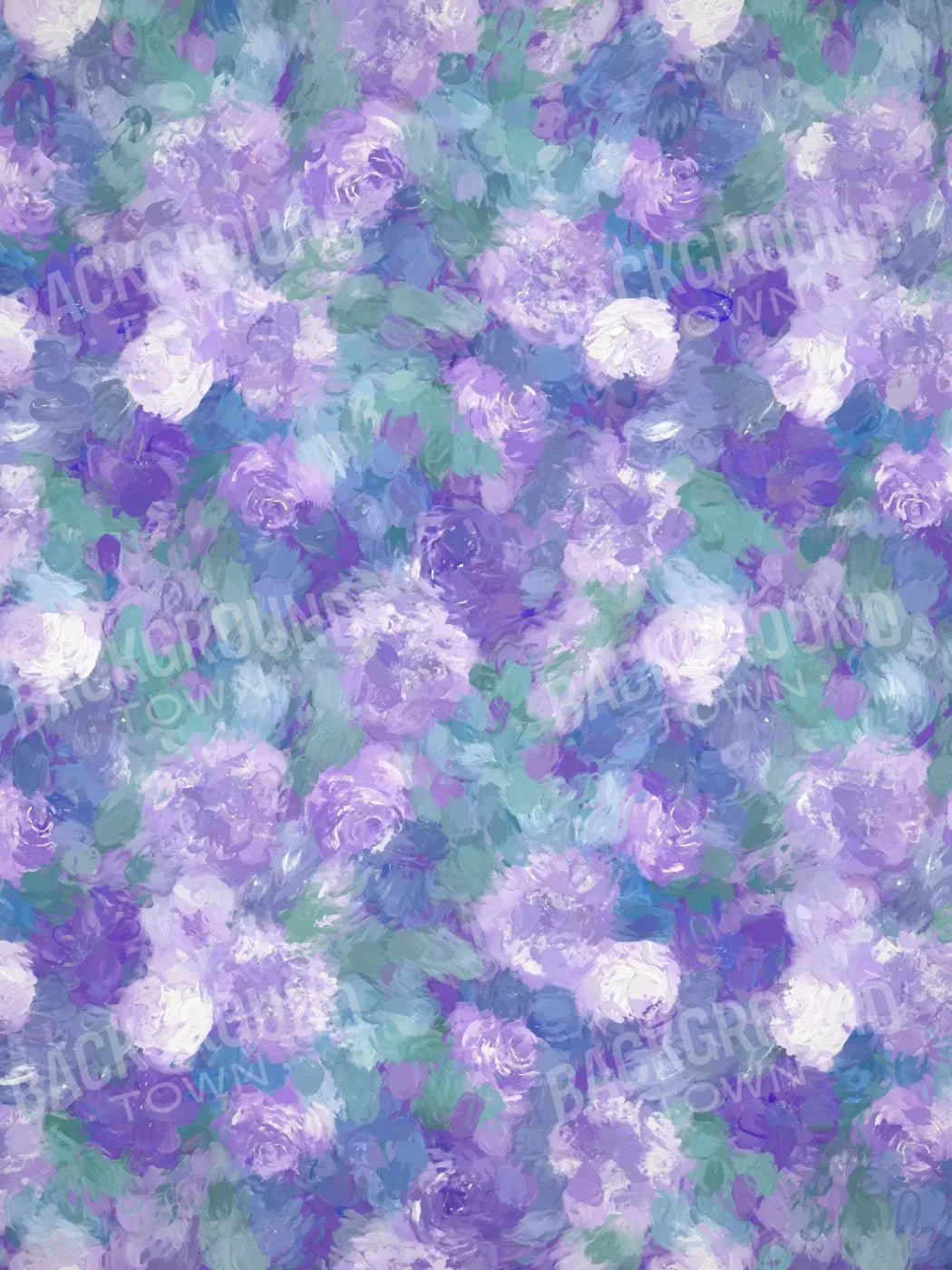 Lilac Lullaby 8X10 Fleece ( 96 X 120 Inch ) Backdrop