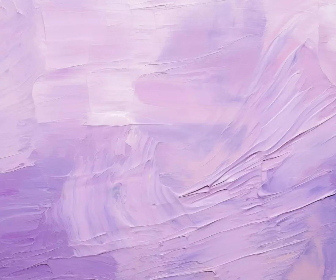 Lilac Paint 5’X4’2 Fleece (60 X 50 Inch) Backdrop