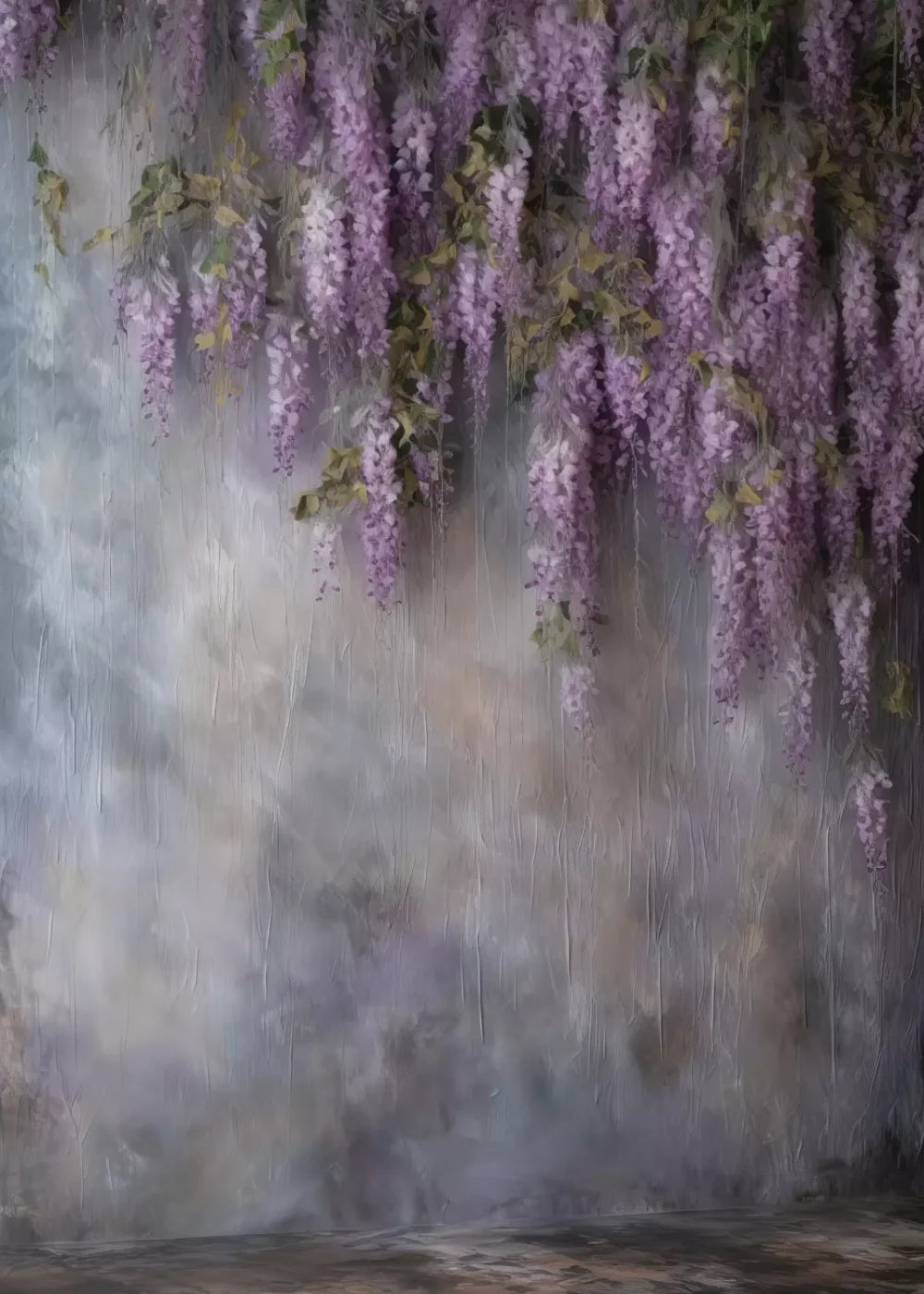 Lilac Wall 5X7 Ultracloth ( 60 X 84 Inch ) Backdrop