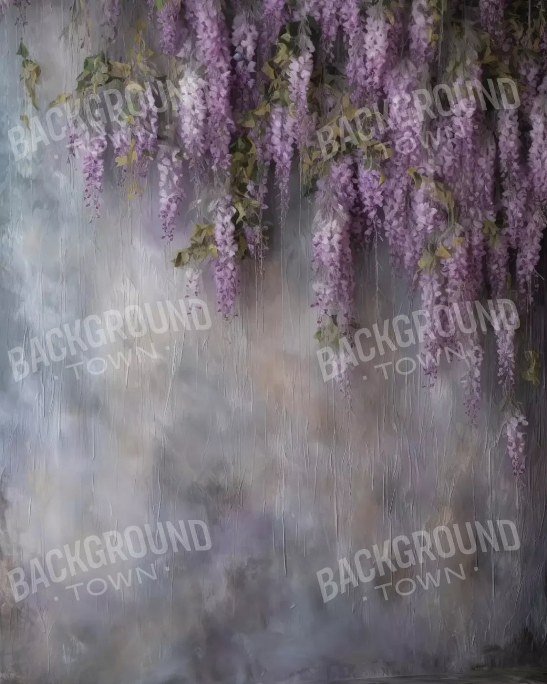 Lilac Wall 8X10 Fleece ( 96 X 120 Inch ) Backdrop