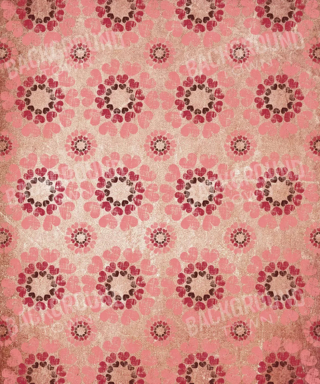Pink Valentines Day Backdrop for Photography