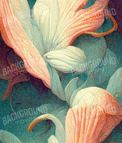 Lily Flowers 1 10X12 Ultracloth ( 120 X 144 Inch ) Backdrop