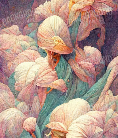 Lily Flowers 2 10X12 Ultracloth ( 120 X 144 Inch ) Backdrop