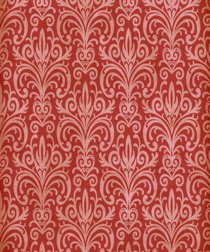 Red Damask Backdrop for Photography