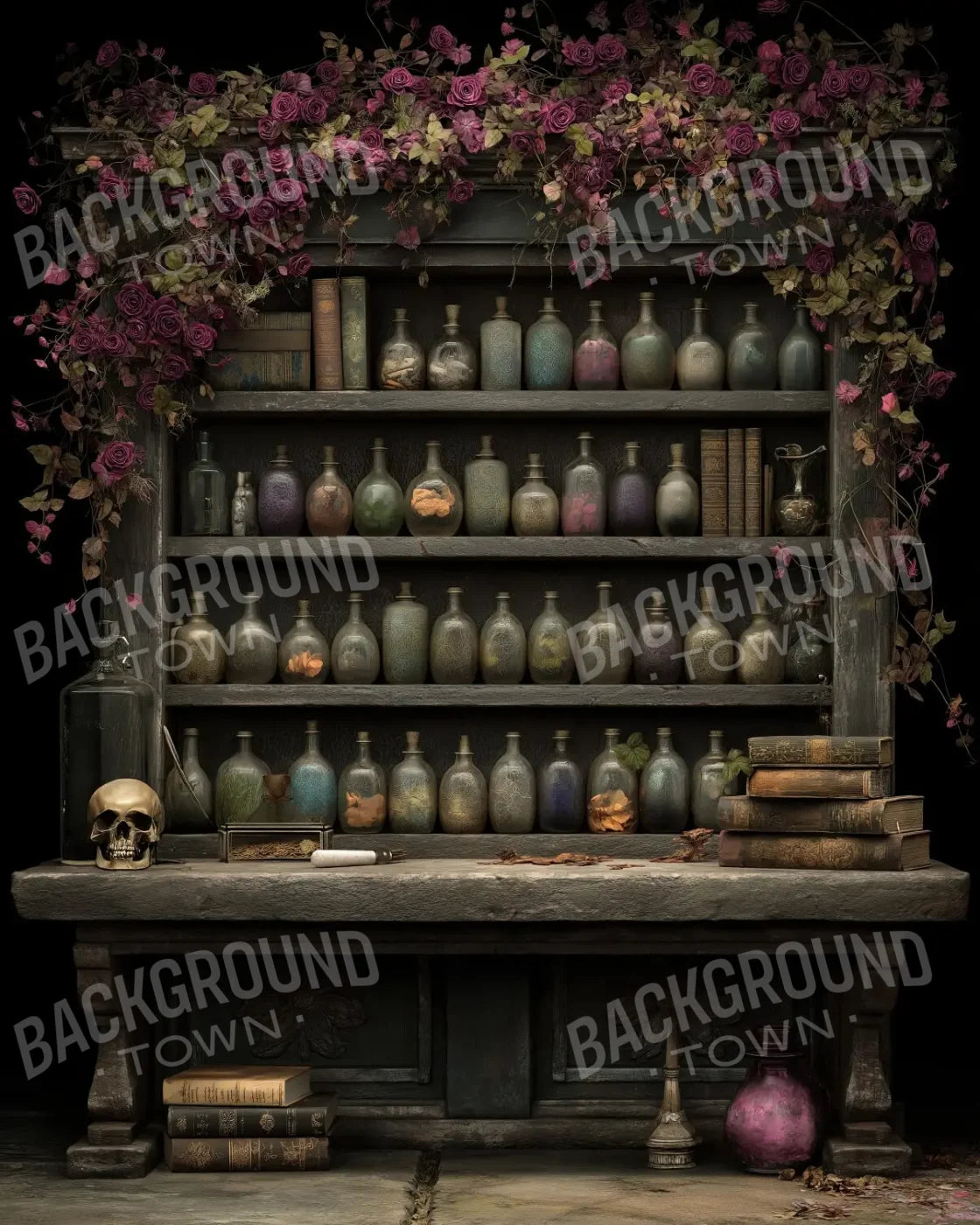 Line Up The Extracts 8’x10’ Fleece (96 x 120 inch) Backdrop