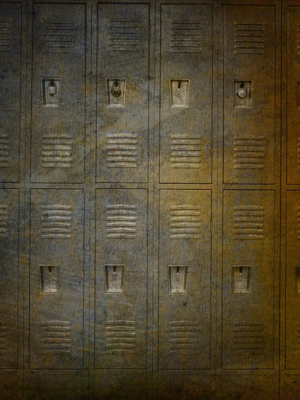 Lockers 2 5X68 Fleece ( 60 X 80 Inch ) Backdrop