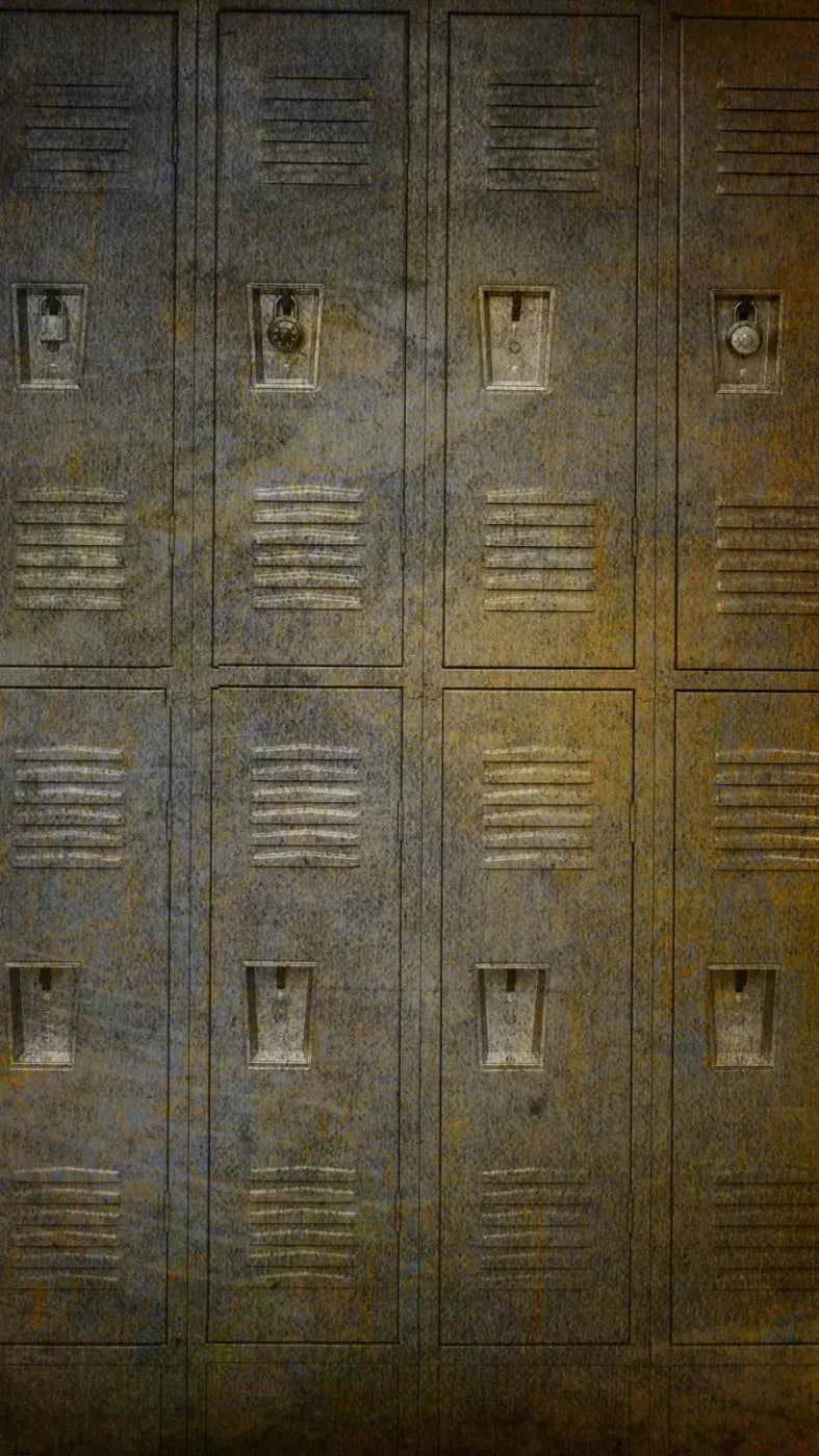 Lockers 2 8X14 Ultracloth ( 96 X 168 Inch ) Backdrop