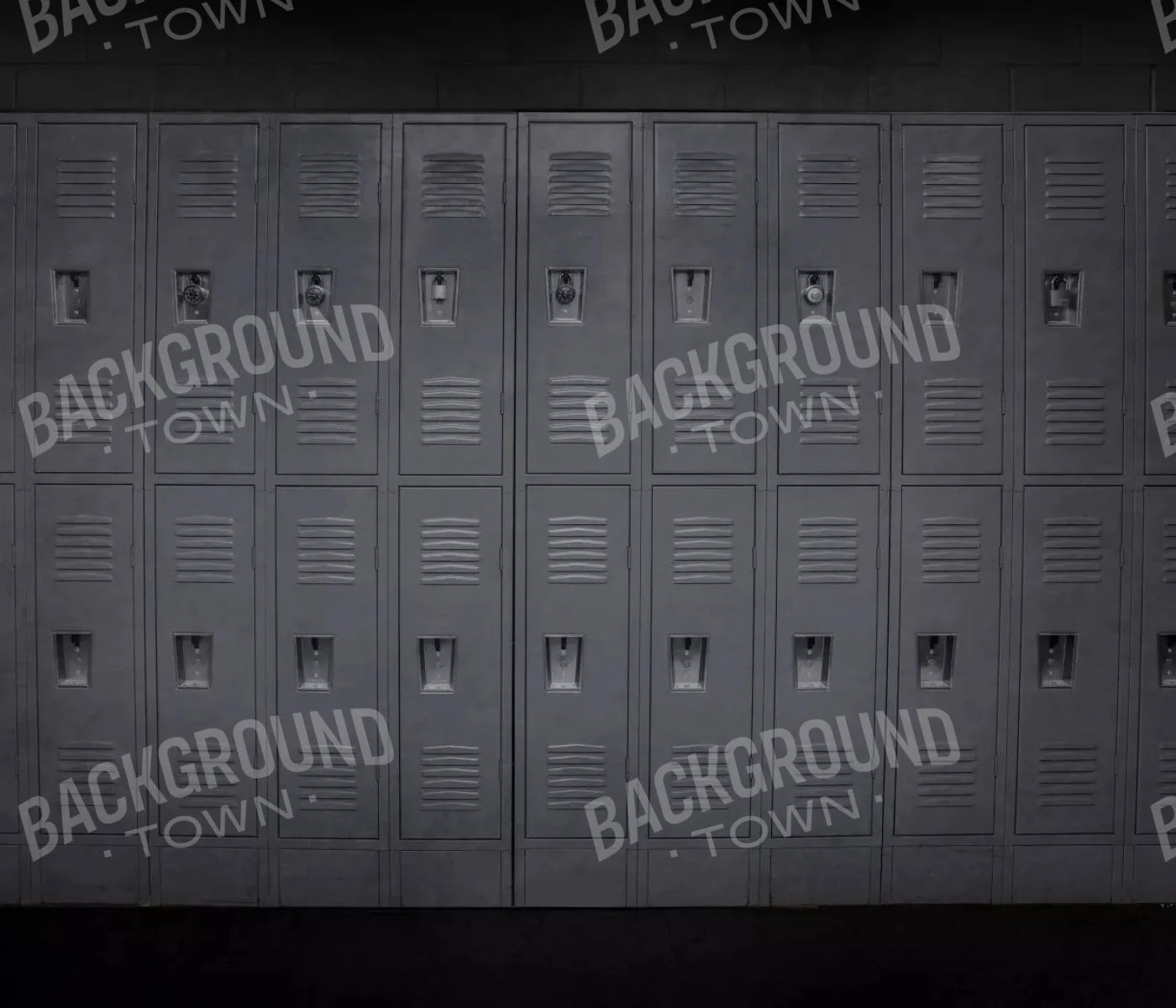 Lockers 3 12X10 Ultracloth ( 144 X 120 Inch ) Backdrop