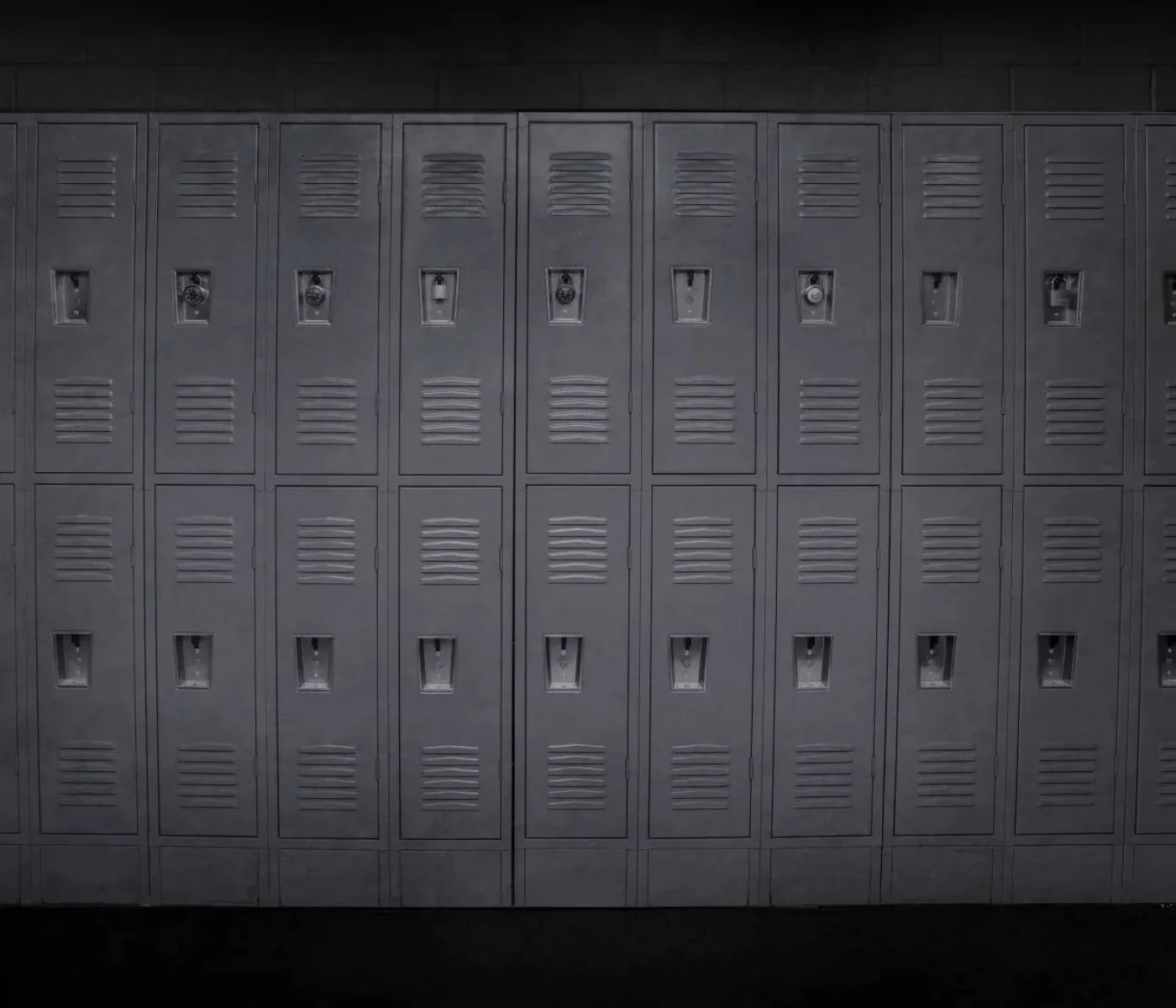 Lockers 3 12X10 Ultracloth ( 144 X 120 Inch ) Backdrop