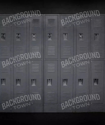 Dark Gray Sports Locker Room Backdrop for Photography
