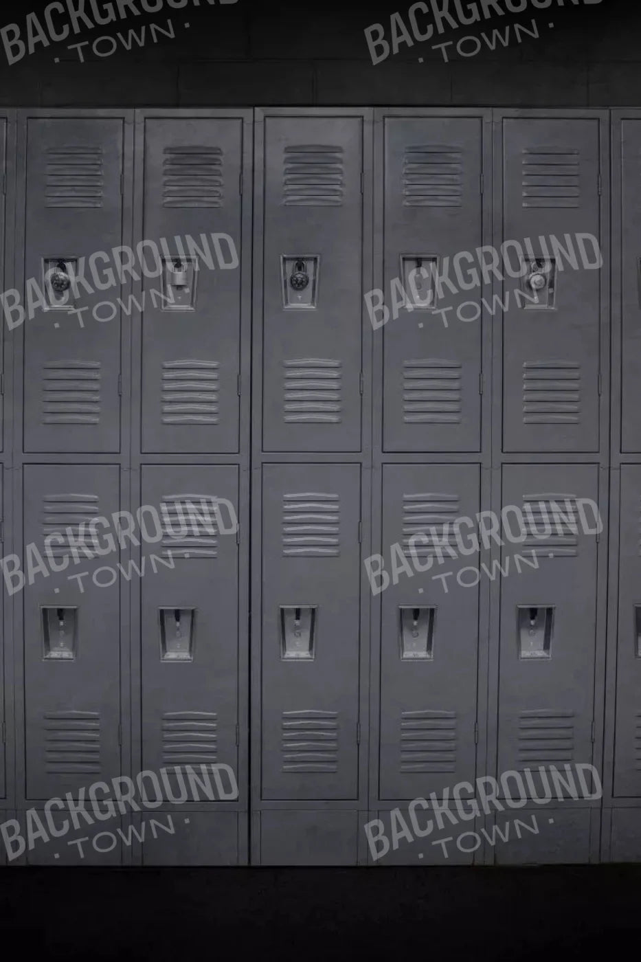 Lockers 3 5X8 Ultracloth ( 60 X 96 Inch ) Backdrop