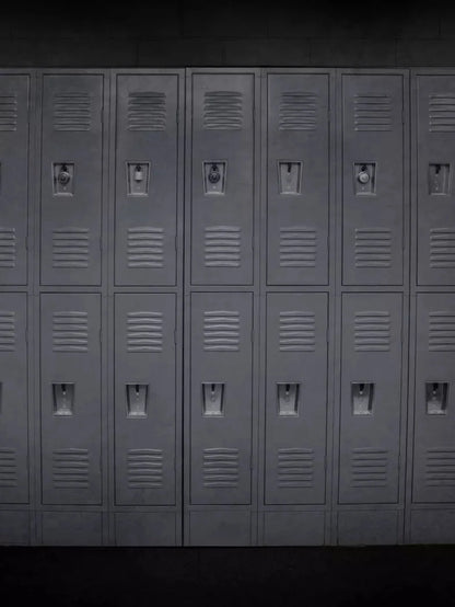 Lockers 3 8X10 Fleece ( 96 X 120 Inch ) Backdrop