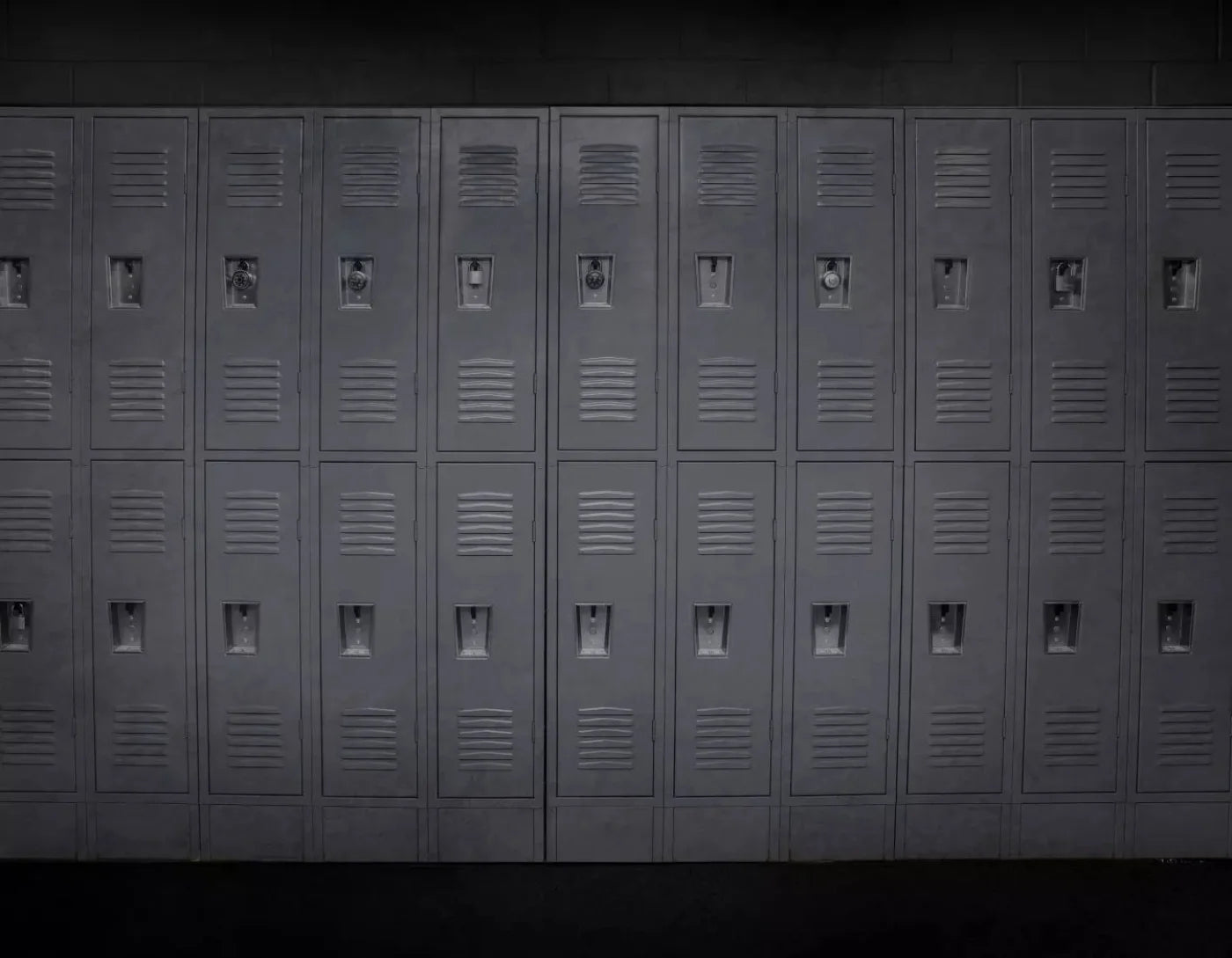 Lockers 3 8X6 Fleece ( 96 X 72 Inch ) Backdrop