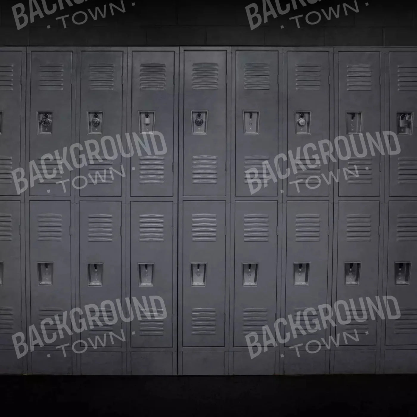Lockers 3 8X8 Fleece ( 96 X Inch ) Backdrop