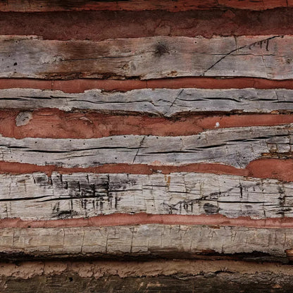 Log Cabin 5X5 Rubbermat Floor ( 60 X Inch ) Backdrop