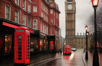 London Street 14’x9’ UltraCloth (168 x 108 inch) Backdrop