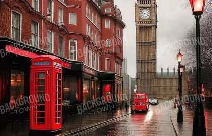 London Street 14’x9’ UltraCloth (168 x 108 inch) Backdrop