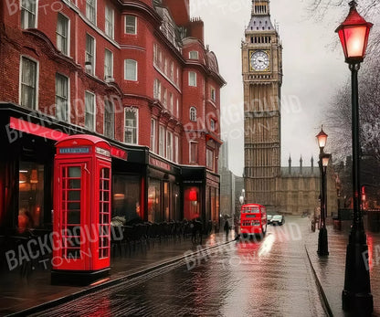 London Street 5’x4’2 Fleece (60 x 50 inch) Backdrop