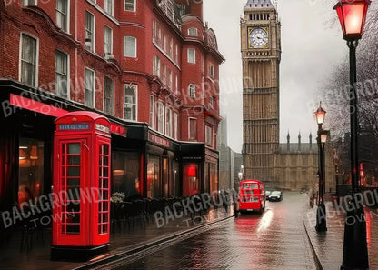 London Street 7’x5’ UltraCloth (84 x 60 inch) Backdrop