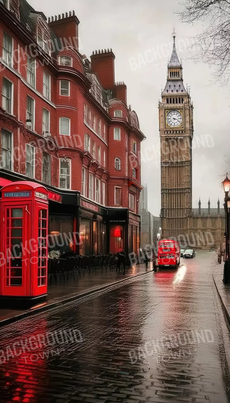 London Street 8’x14’ UltraCloth (96 x 168 inch) Backdrop
