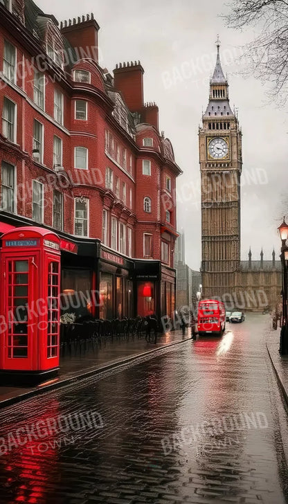 London Street 8’x14’ UltraCloth (96 x 168 inch) Backdrop