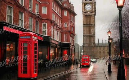 London Street 8’x5’ UltraCloth (96 x 60 inch) Backdrop