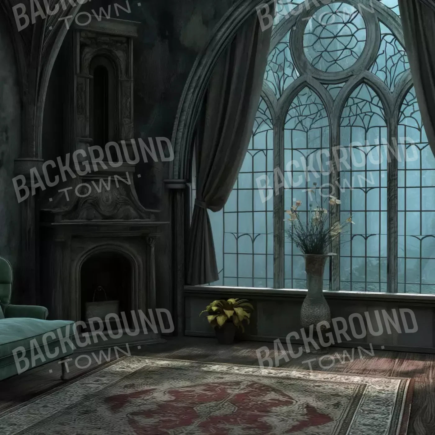 Lonely Living 10’X10’ Ultracloth (120 X Inch) Backdrop