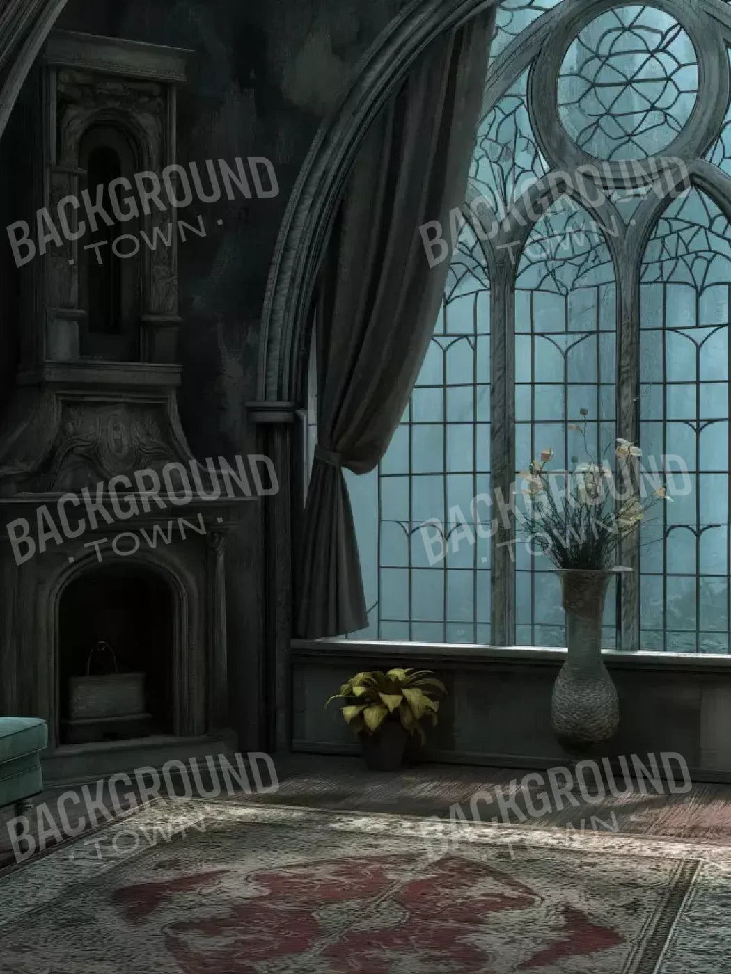 Lonely Living 5’X6’8 Fleece (60 X 80 Inch) Backdrop