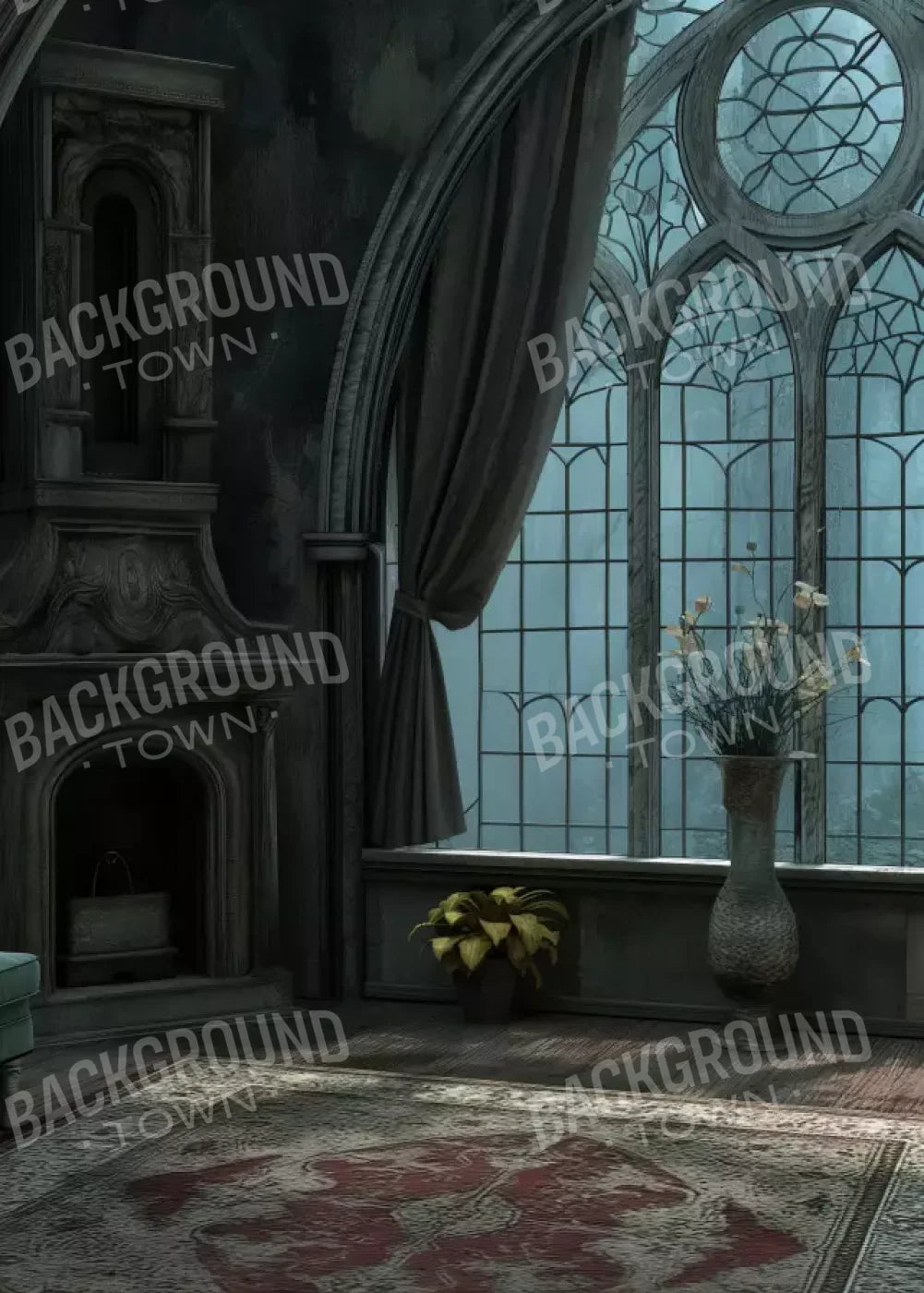 Lonely Living 5’X7’ Ultracloth (60 X 84 Inch) Backdrop