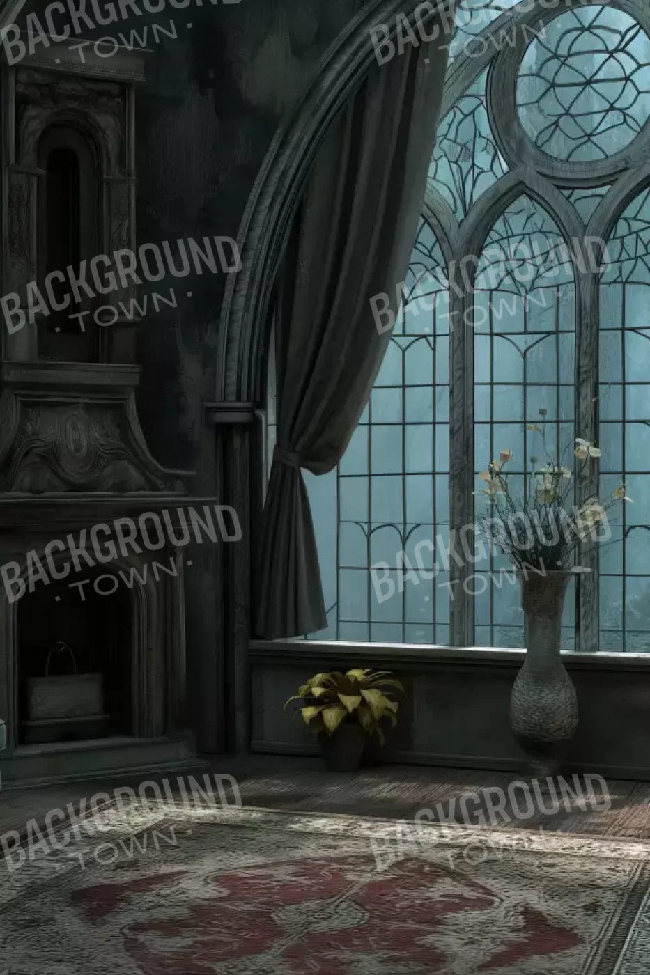 Lonely Living 8’X12’ Ultracloth (96 X 144 Inch) Backdrop