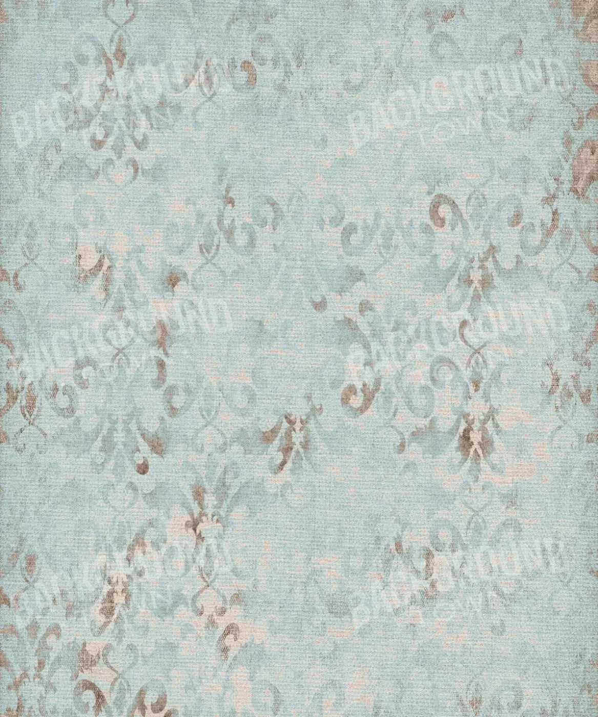 Blue Damask Backdrop for Photography