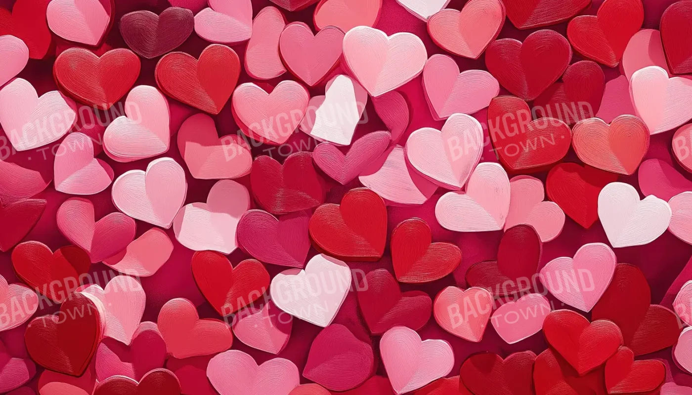 Love Bomb 14’x8’ UltraCloth (168 x 96 inch) Backdrop