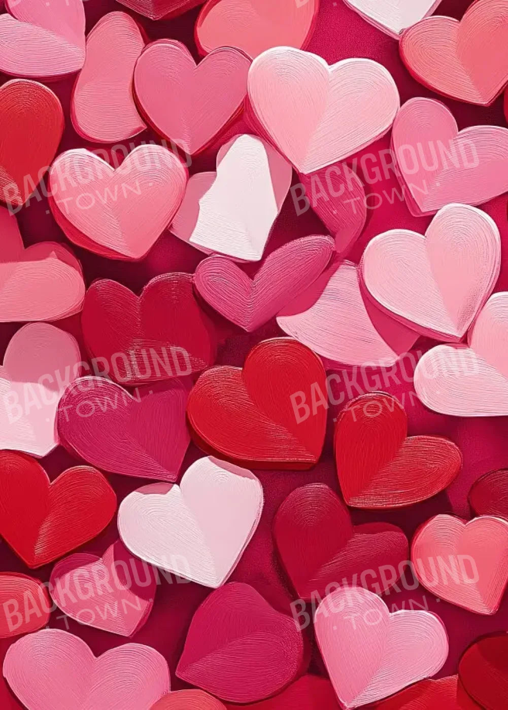 Love Bomb 5’x7’ UltraCloth (60 x 84 inch) Backdrop