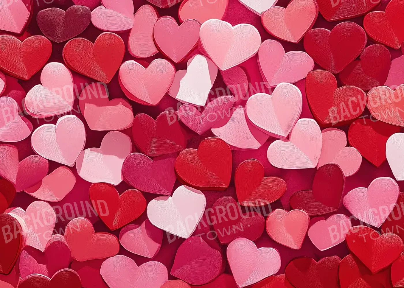 Love Bomb 7’x5’ UltraCloth (84 x 60 inch) Backdrop