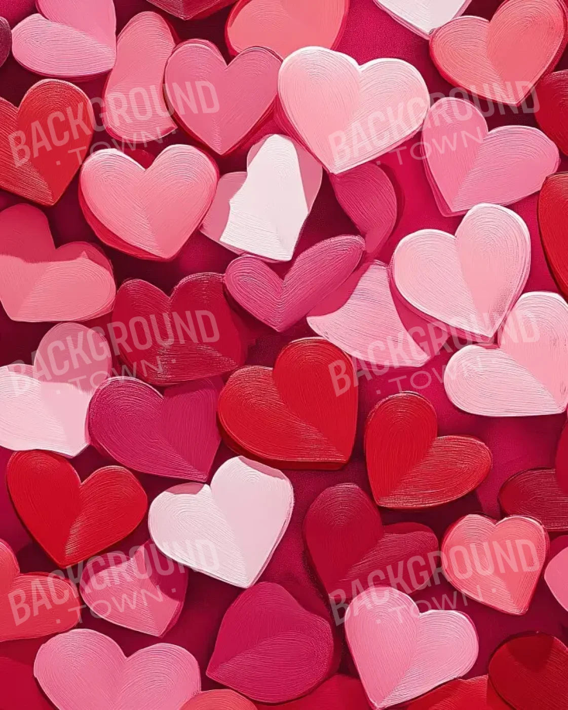 Love Bomb 8’x10’ Fleece (96 x 120 inch) Backdrop
