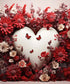 Red, White    Backdrop for Photography