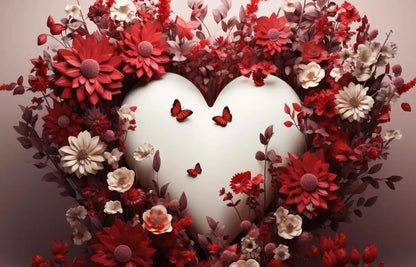 Love Heart Garden 14’X9’ Ultracloth (168 X 108 Inch) Backdrop