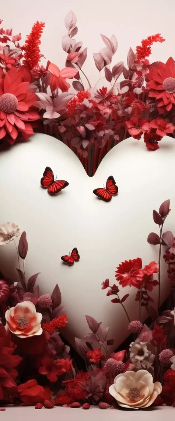 Love Heart Garden 5’X12’ Ultracloth For Westcott X-Drop (60 X 144 Inch) Backdrop