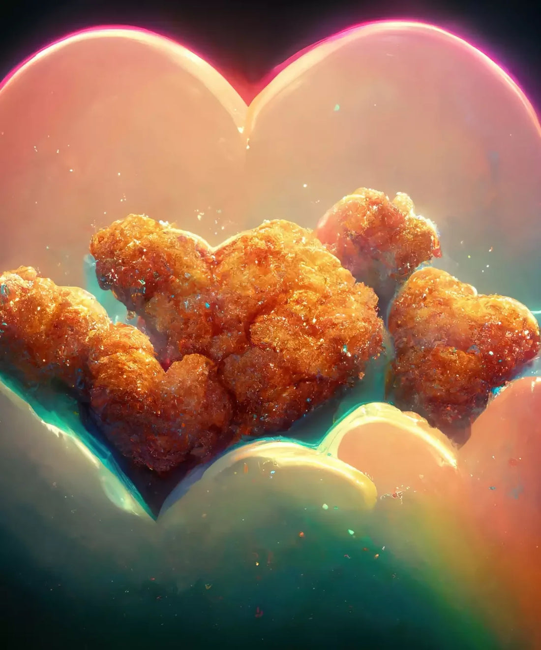 Pink , Blue , White Backdrop for Photography