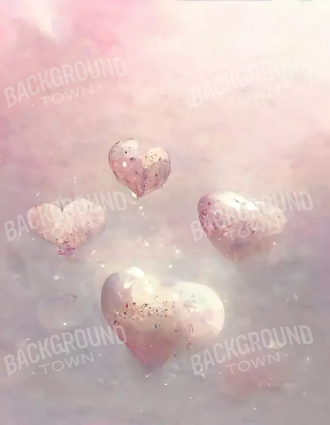 Love Is In The Air Iv 6X8 Fleece ( 72 X 96 Inch ) Backdrop