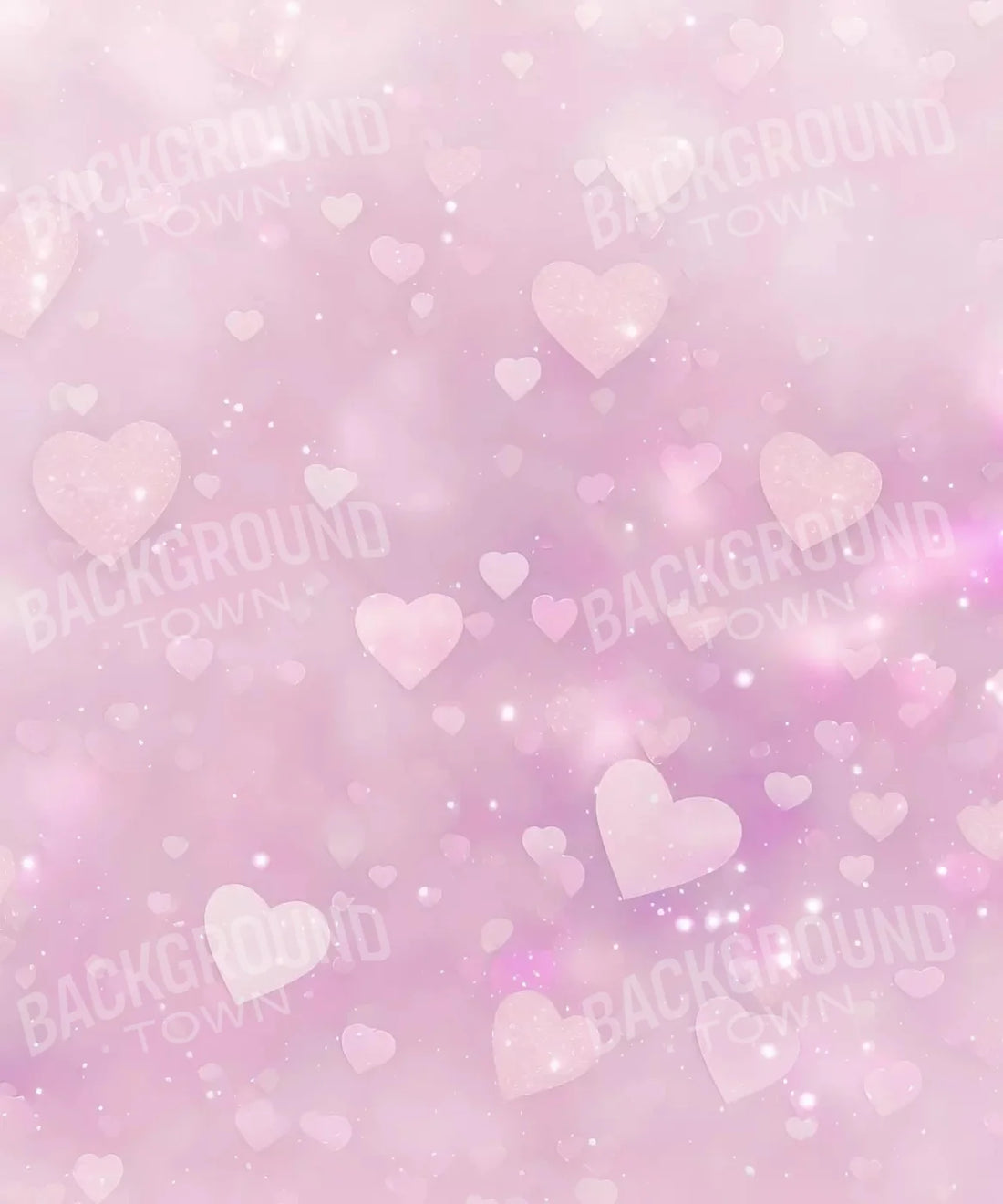 Pink Valentines Day Backdrop for Photography