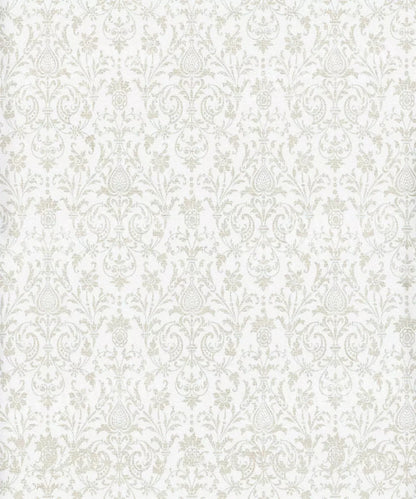 White Damask Backdrop for Photography
