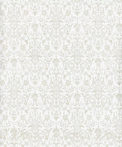 White Damask Backdrop for Photography