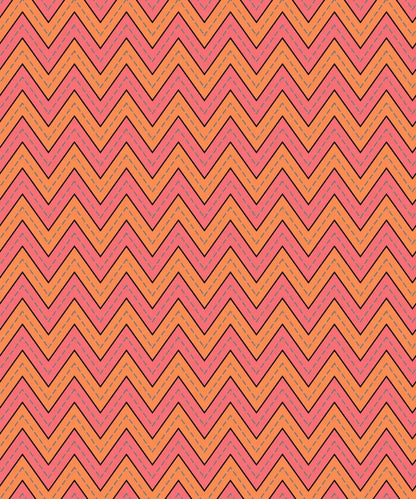 Orange Pattern Backdrop for Photography