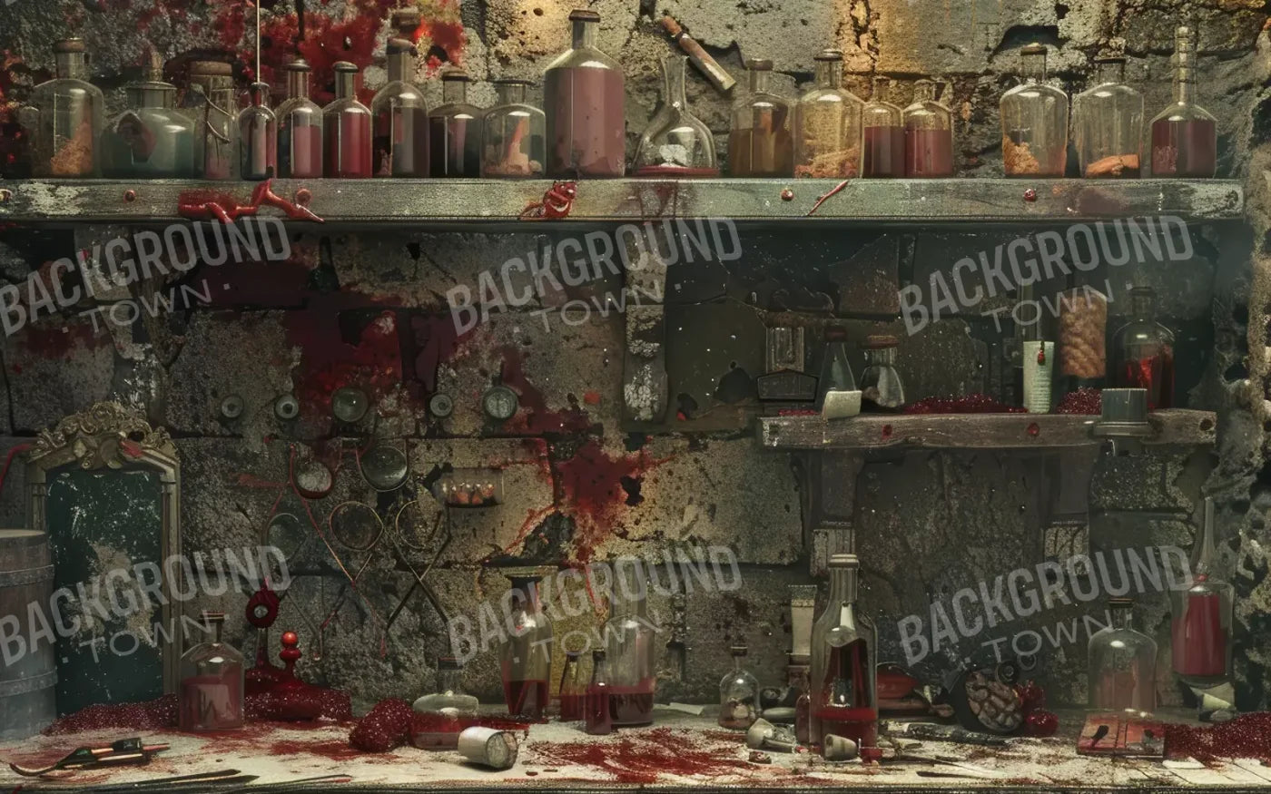 Mad Surgeon 8’X5’ Ultracloth (96 X 60 Inch) Backdrop