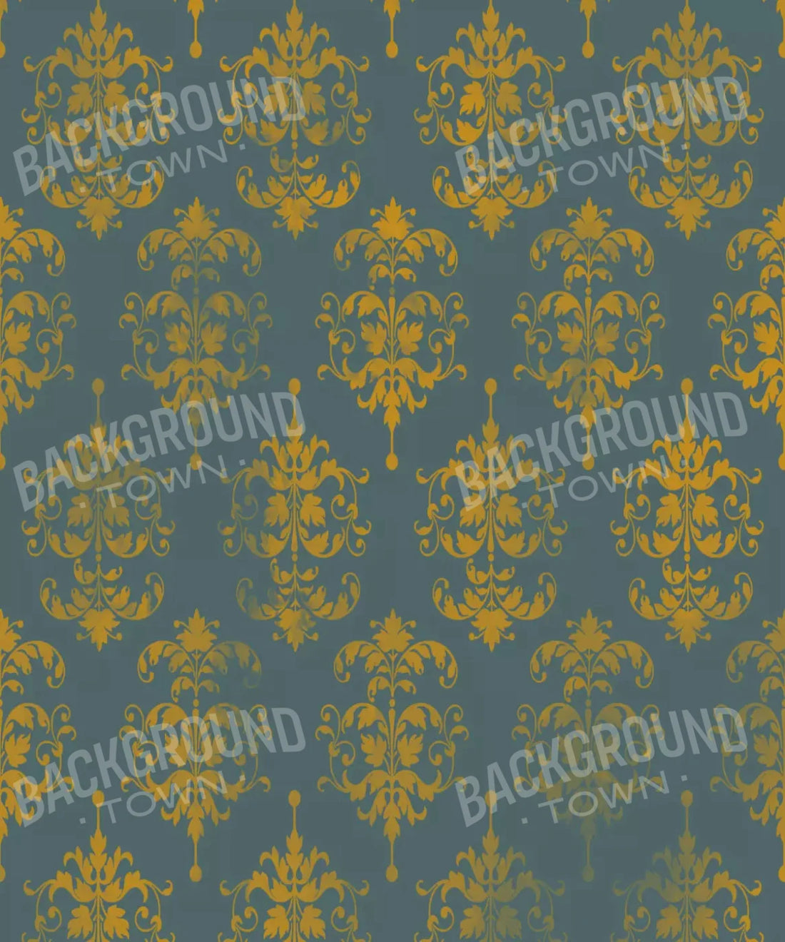 Yellow Damask Backdrop for Photography