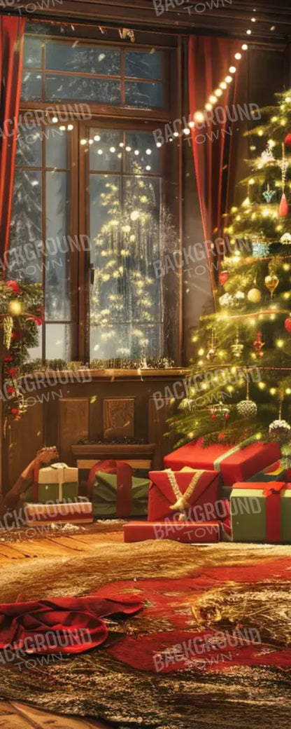 Magic Christmas Living 8’X20’ Ultracloth (96 X 240 Inch) Backdrop