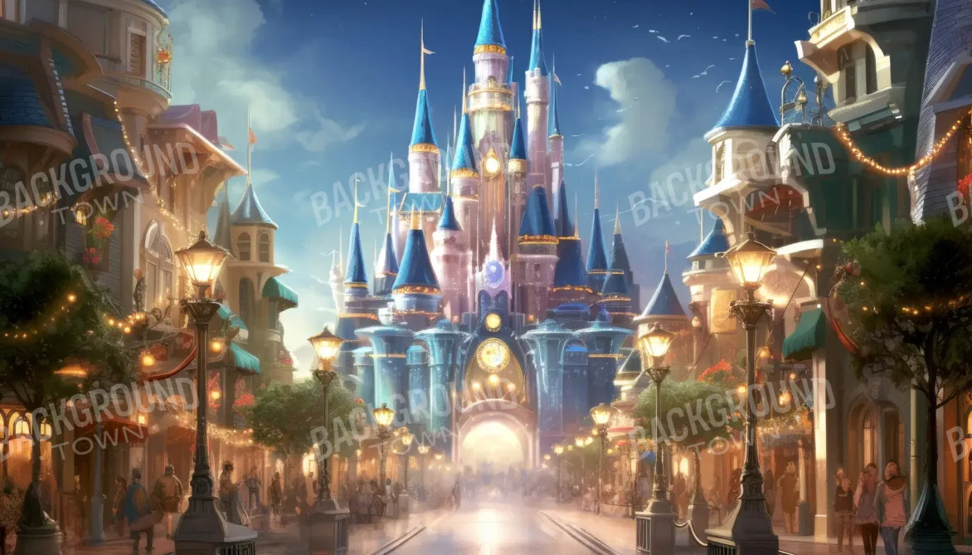 Magic Kingdom 14’x8’ UltraCloth (168 x 96 inch) Backdrop