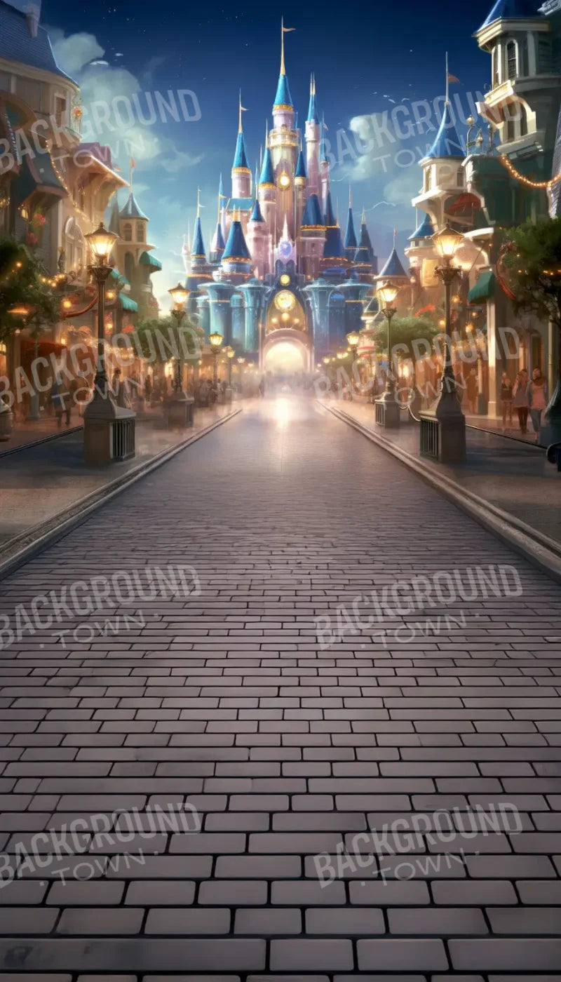 Magic Kingdom Sweep 8’x14’ UltraCloth for Westcott X-Drop Pro (96 x 168 inch) Backdrop